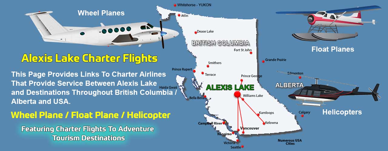 Alexis Lake BC Air Charter Directory